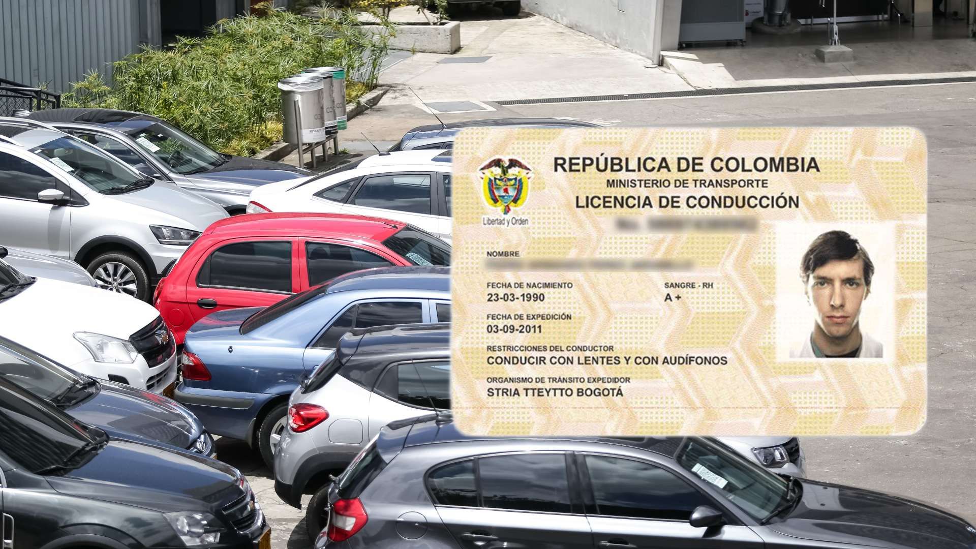 Nuevo examen para sacar la licencia de conducción en Colombia.