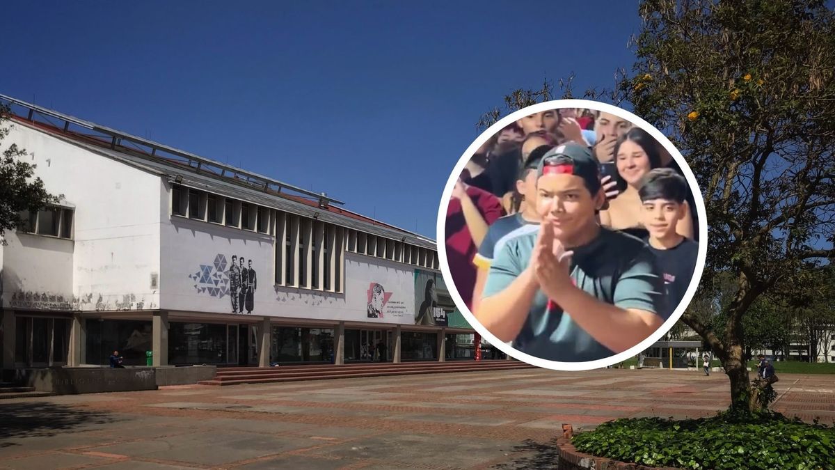 Universidad Nacional y joven en batalla de aura