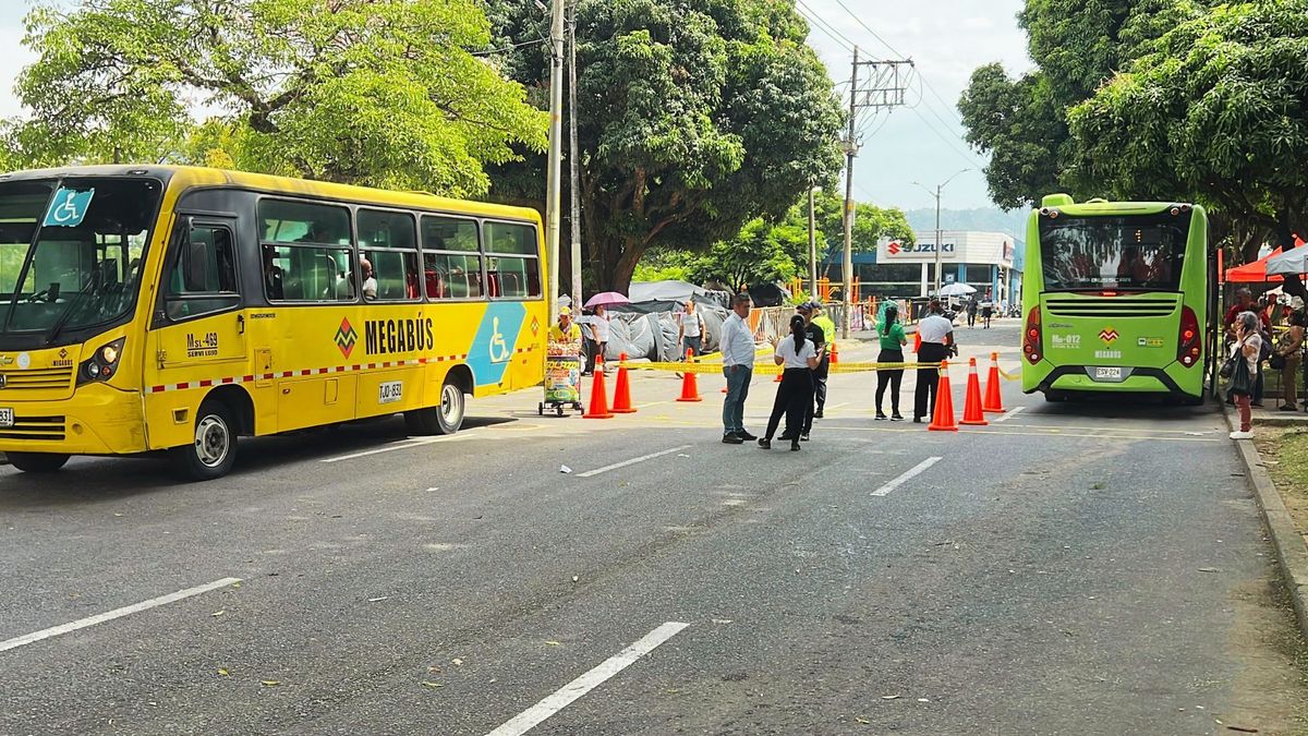Megabús en Pereira y Dosquebradas tras el terremoto