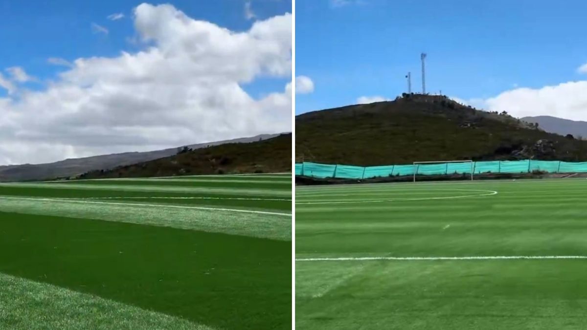 Fotos panorámicas nueva cancha en Sumapaz