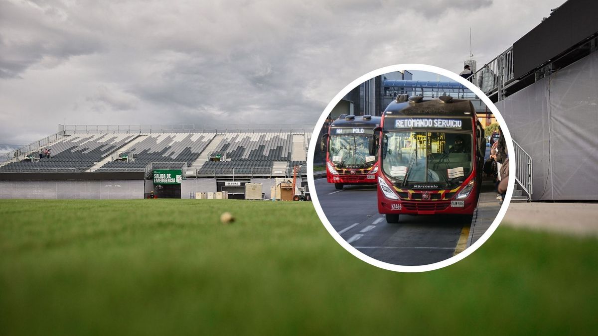 Vive Claro y estación de TransMilenio