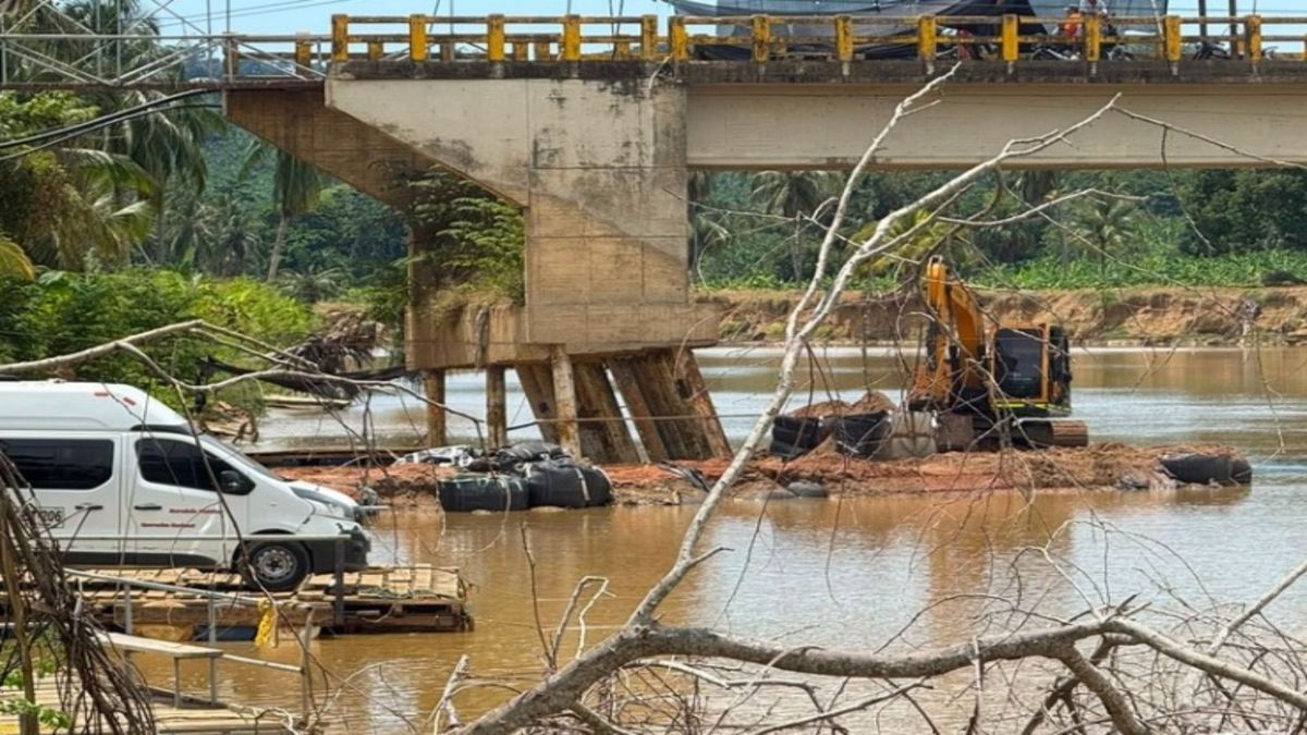 Puente en San Juan de Urabá, Antioquia