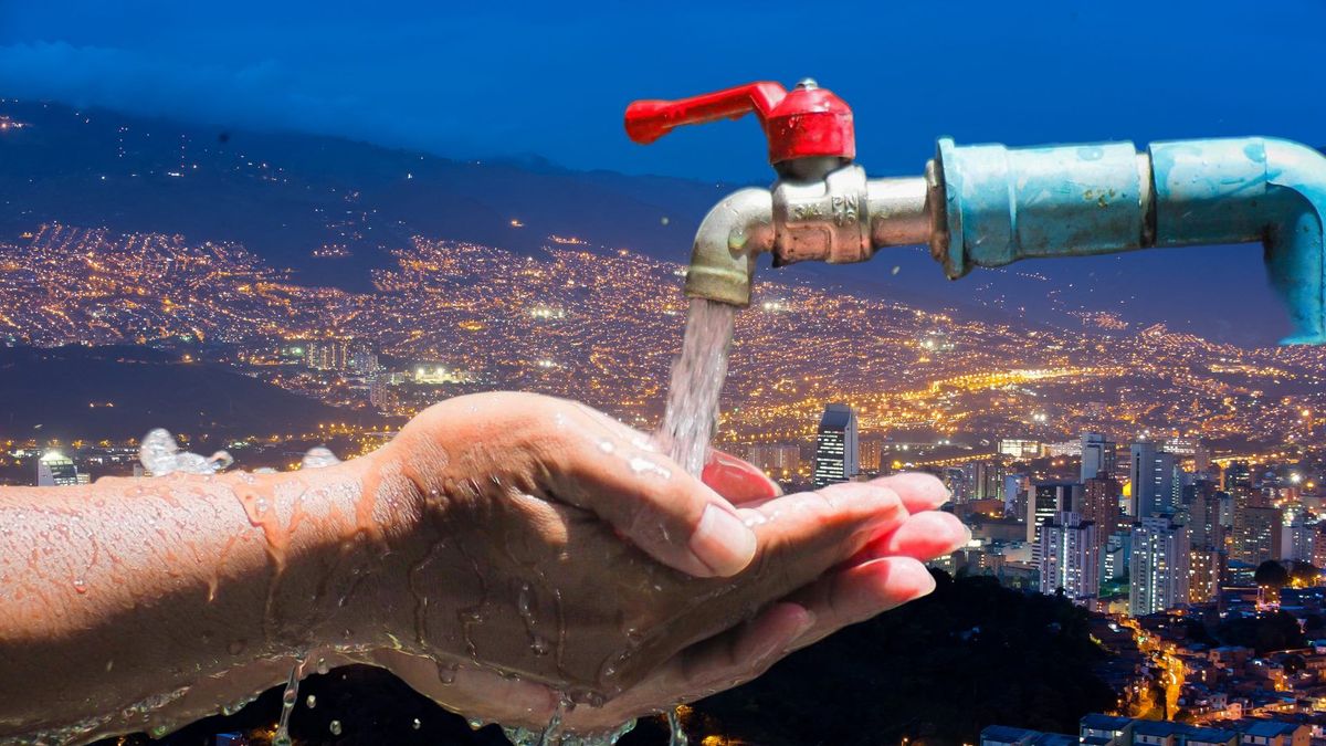 Cortes de agua en Medellín, 22 y 23 de agosto de 2026.
