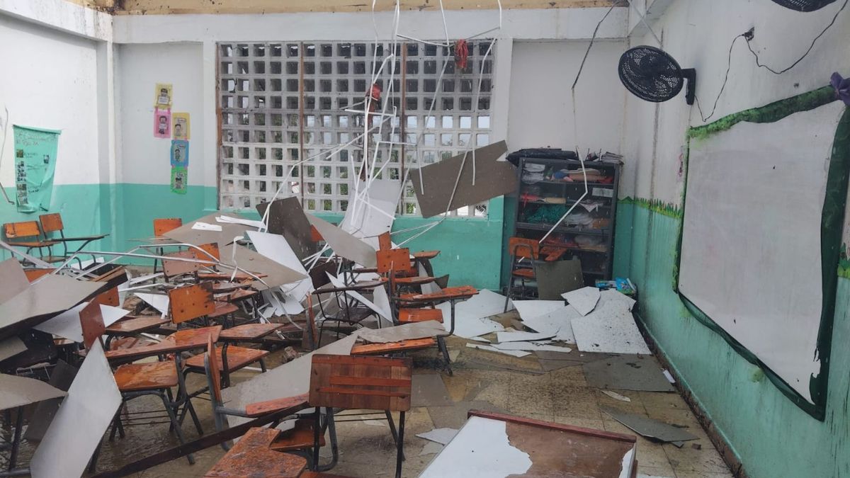 Vendaval en el municipio de Luruaco