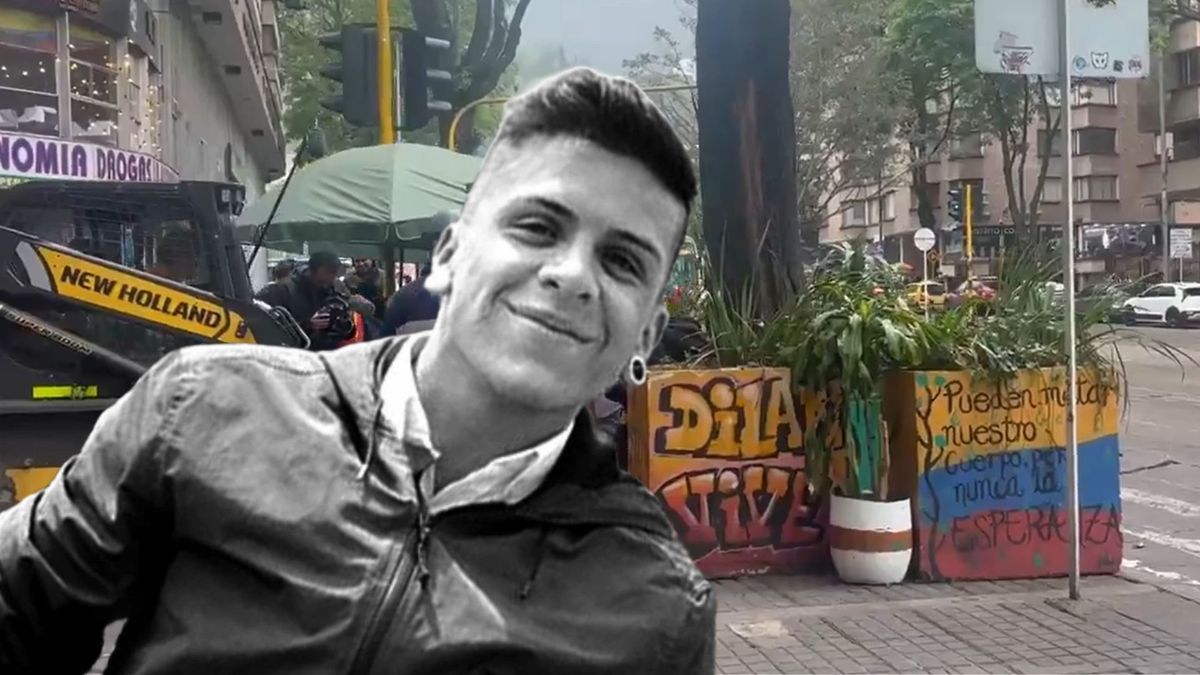 Retiran materas de Dilan Cruz en el centro de Bogotá