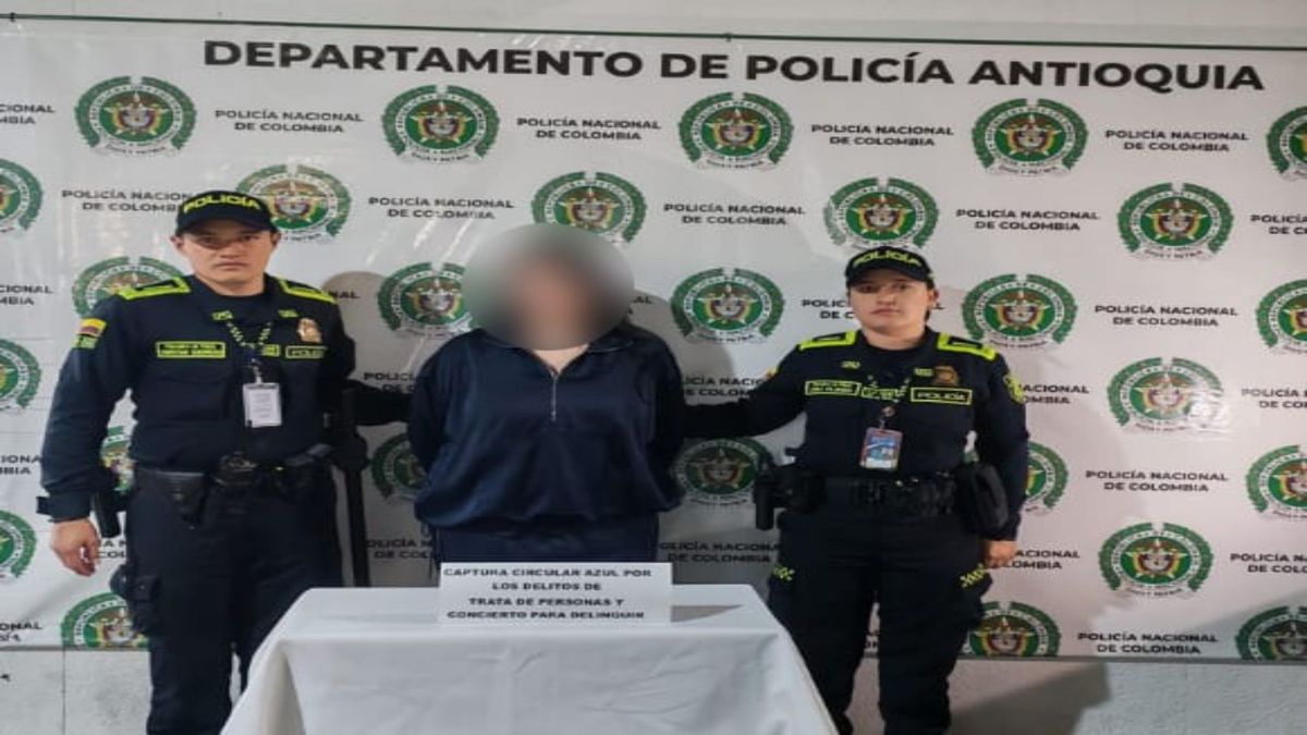 Capturada con circular de Interpol en Rionegro