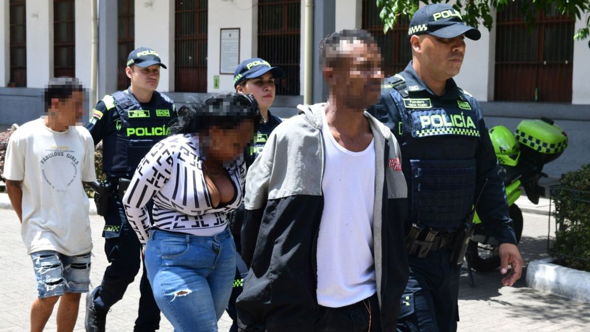 Capturados por hurto en Medellín