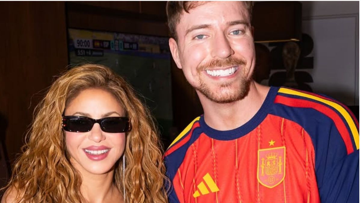 Shakira y Mr Beast