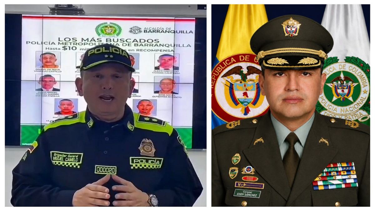 Comandantes salientes de Policía de Barranquilla y Atlántico
