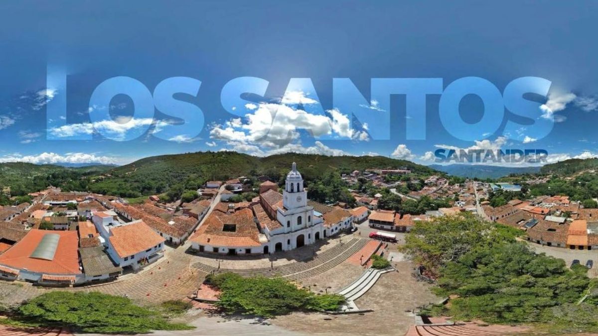 Vista panorámica de Los Santos