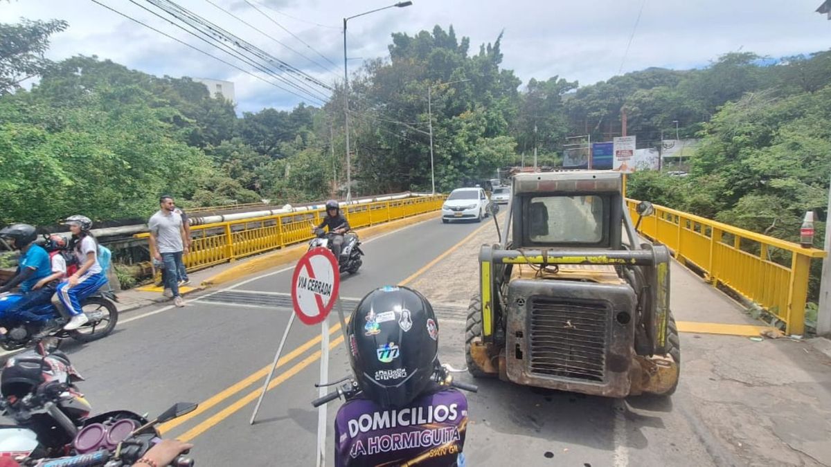 Obras al Puente Rojas Pinilla