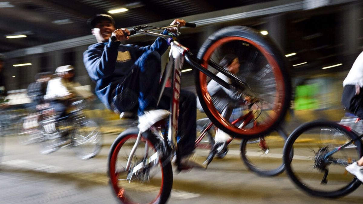 ¿Cuál es el recorrido de la Ciclovía Nocturna de Bogotá?