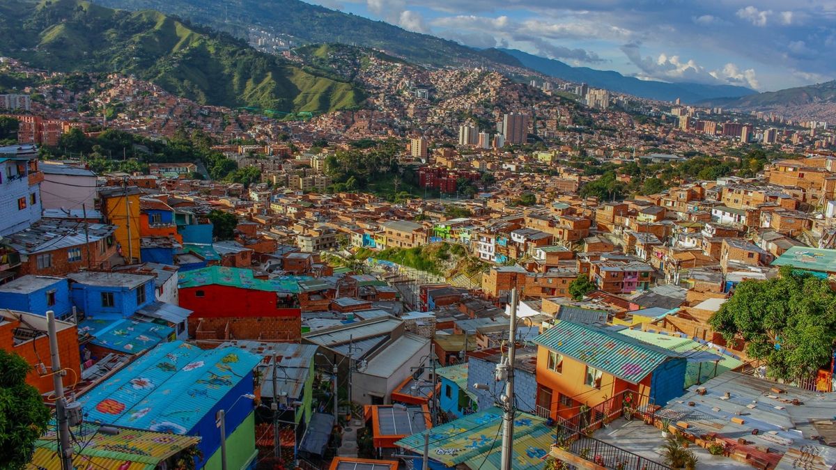 Panorámica de la ciudad de Medellín