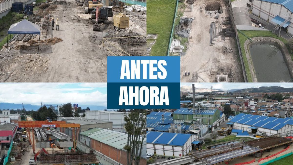 ¡Cerca del 60% de avance! Así va el Puente Mosquera del RegioTram
