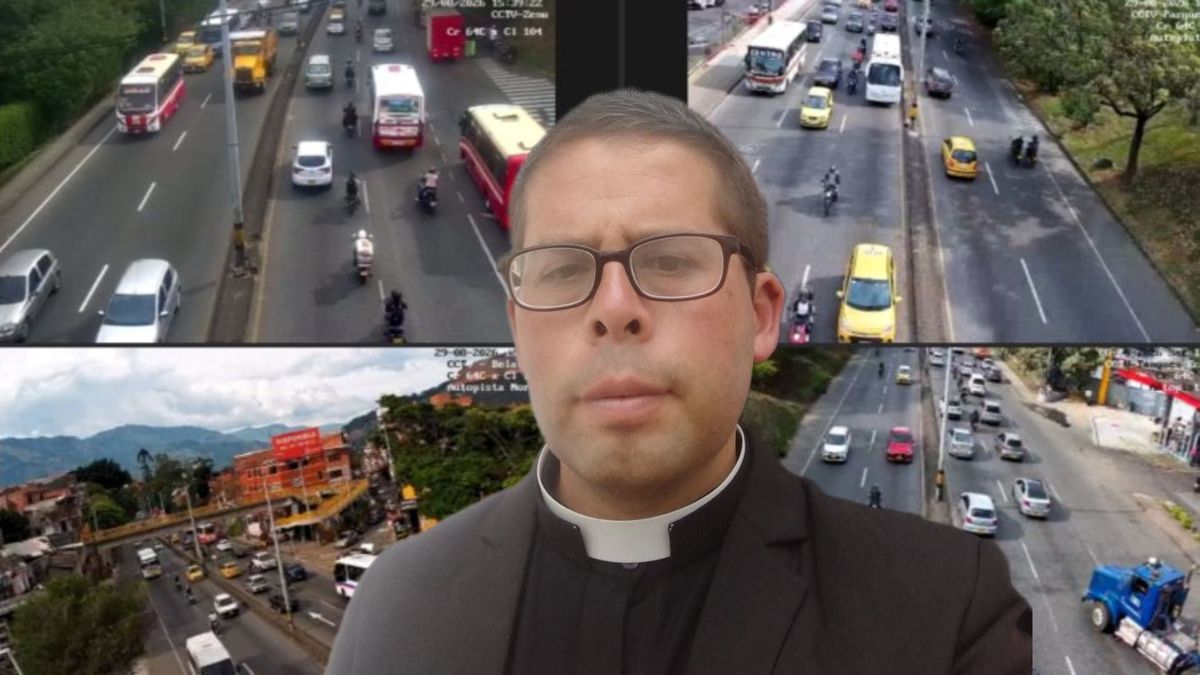 El supuesto sacerdote que bendecía carros en Medellín.