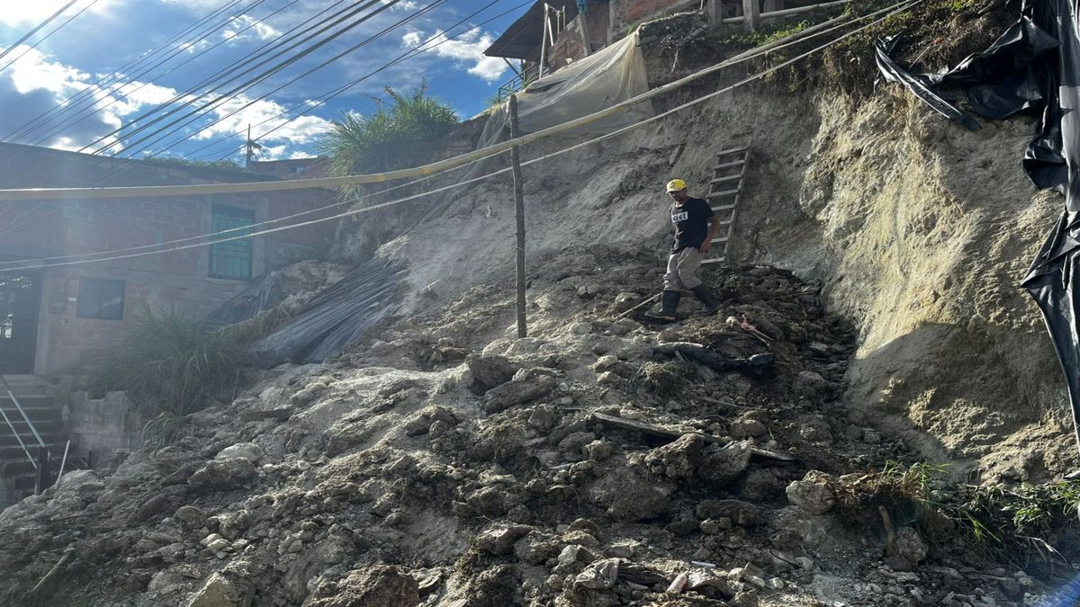 Derrumbe en Bello, Antioquia