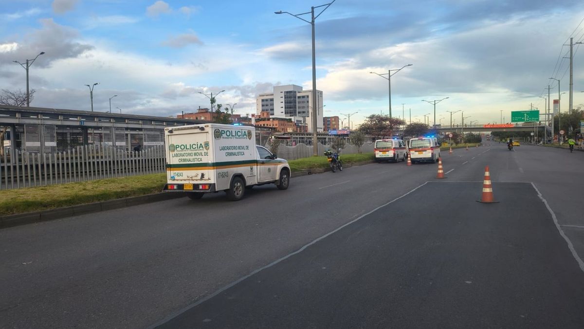 Monumental trancón en Av. Américas por levantamiento de cadáver