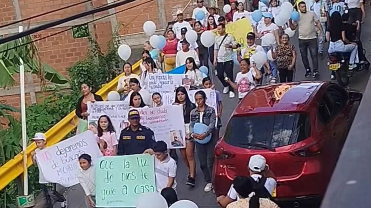 Marcha por Michelle.