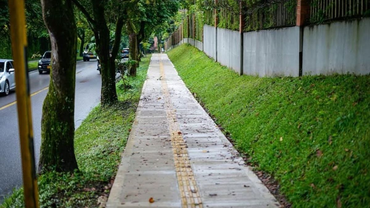 Sendero peatonal de Envigado