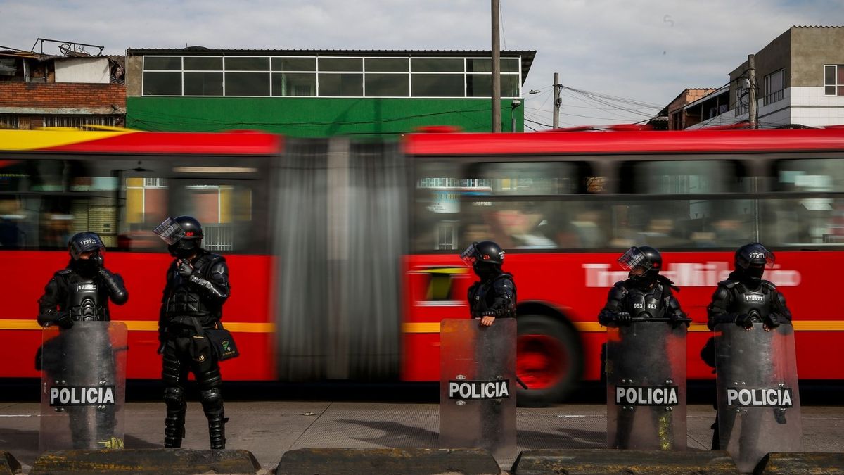 Bloqueos en Transmilenio (imagen de referencia)