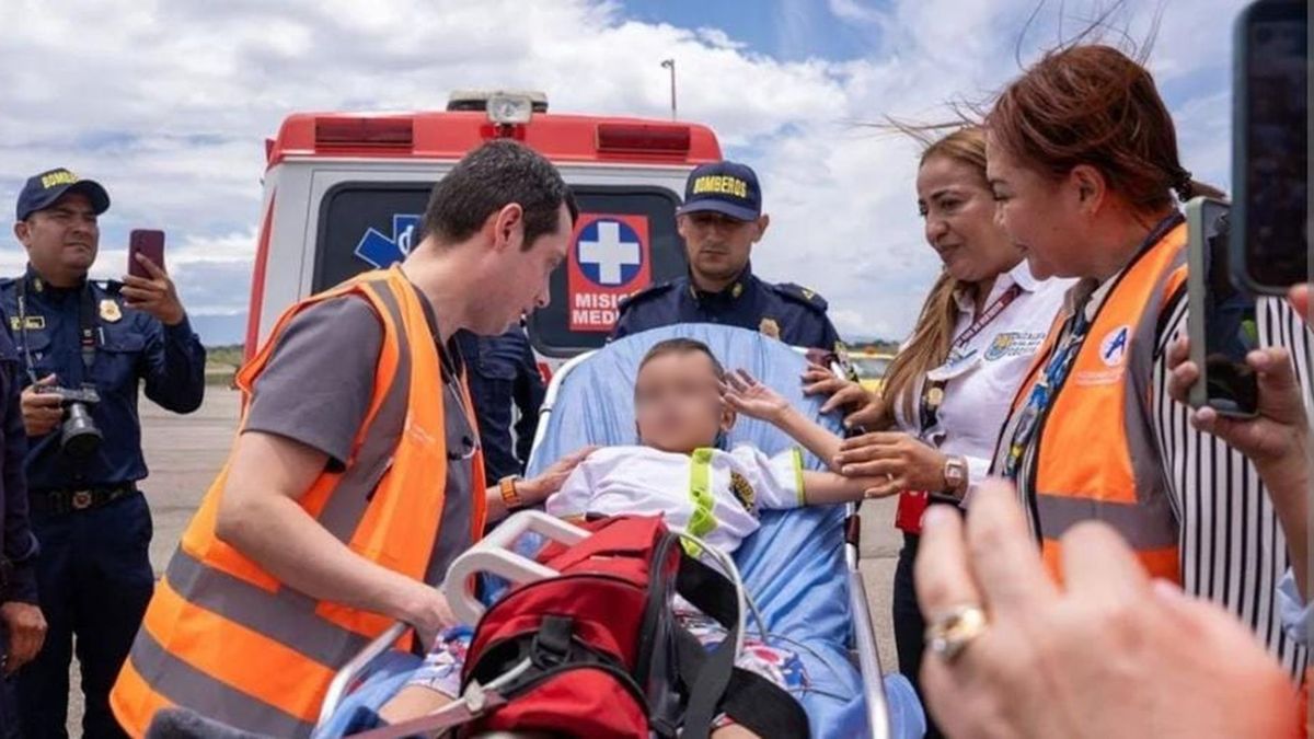 Lucas Murillo llegó a Santander para recibir atención médica por su condición cardíaca.