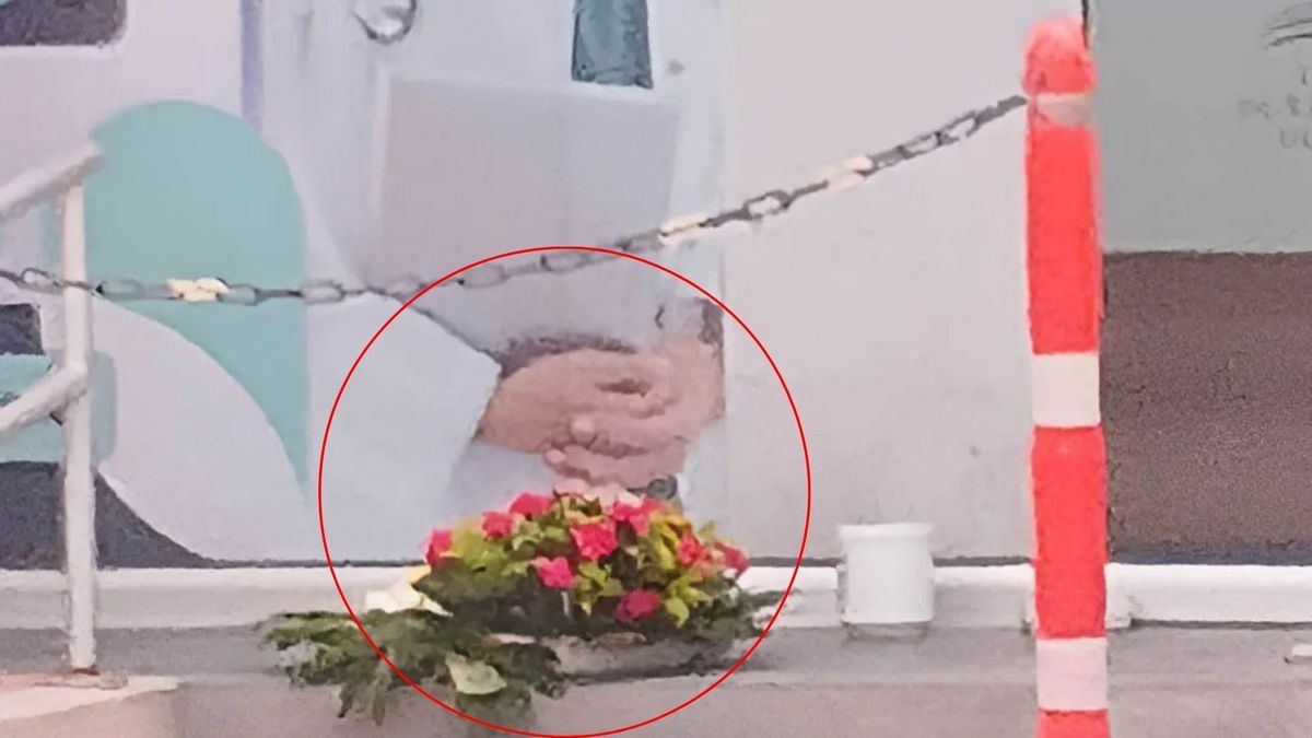 Corona fúnebre en Restitución de Tierras Santa Marta
