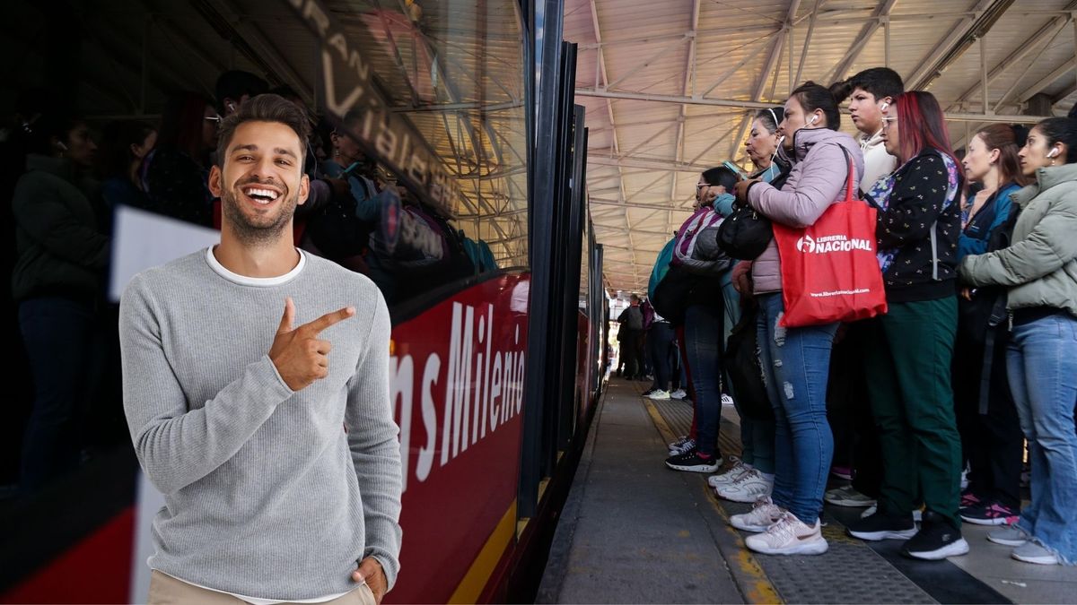 Pasajeros de TransMilenio