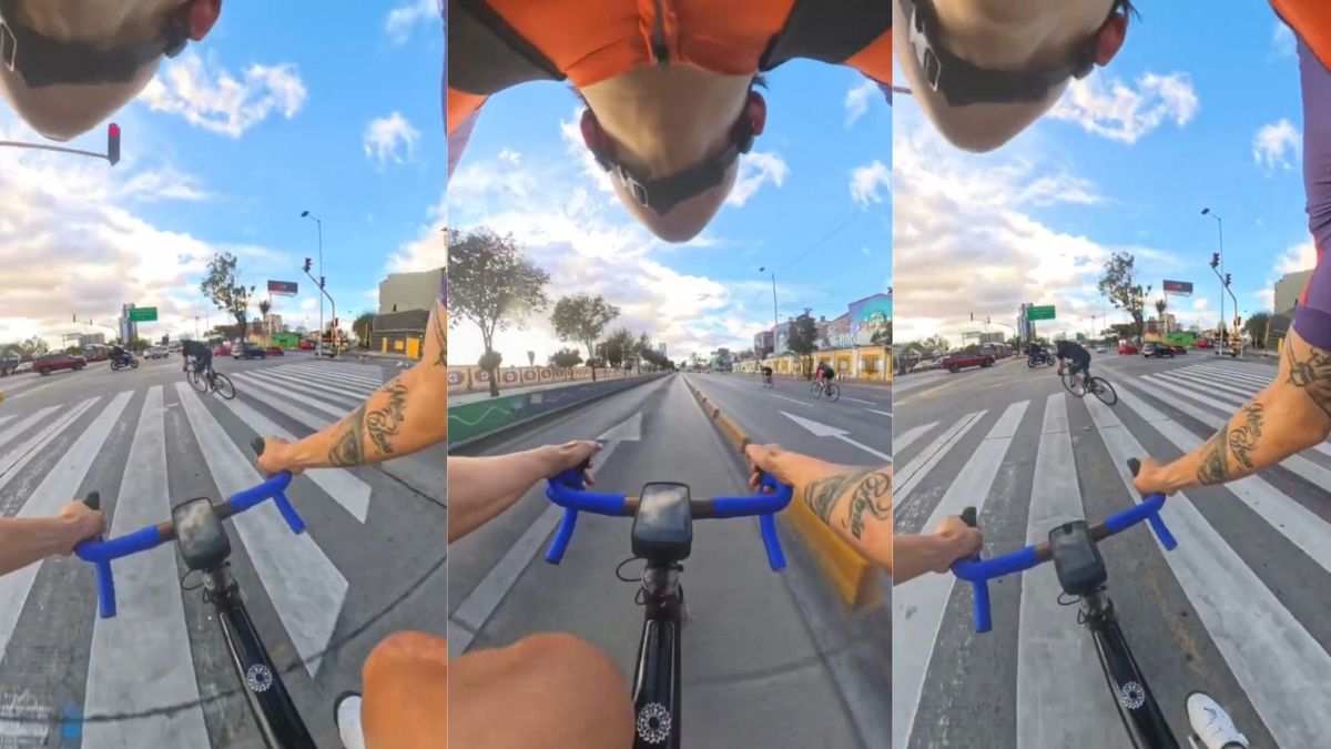 Carreras ilegales de ciclistas en el centro se pasan semáforos