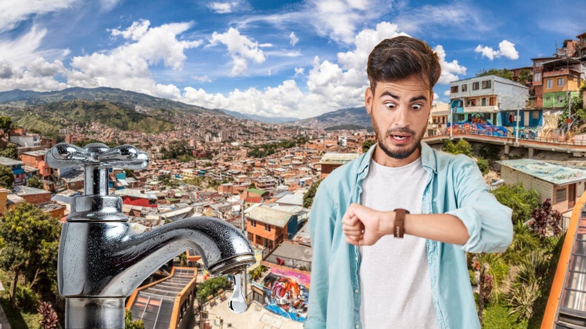 Racionamiento de agua Medellín 2 de septiembre de 2026