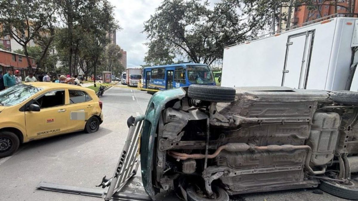 Siniestro en Ciudad Bolívar, Bogotá.