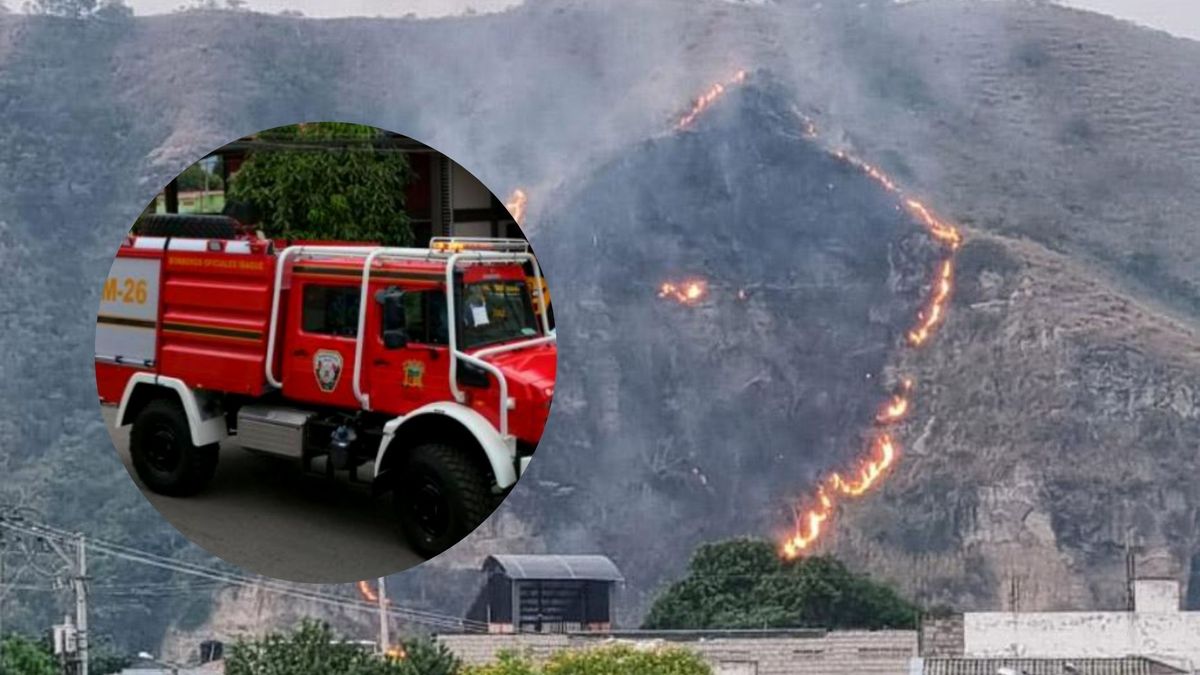 Incendios en el Tolima- máquina Unimog