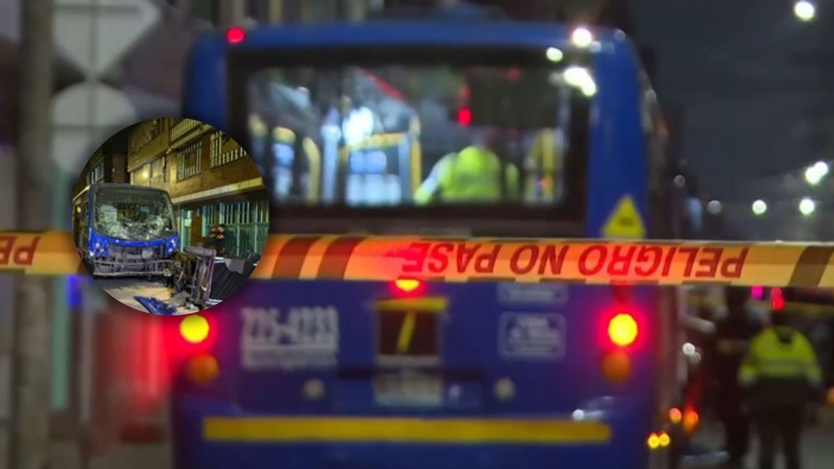 Accidente entre SITP y bicitaxi dejó un muerto en Bogotá