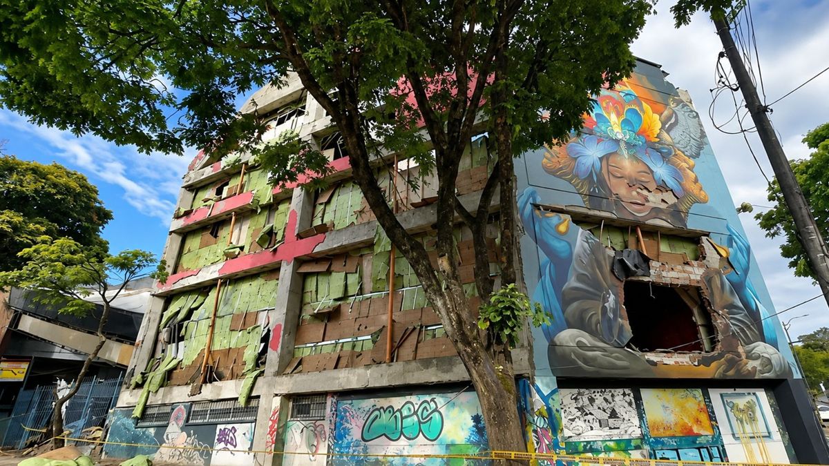 Teatro Santiago Londoño de Pereira tras el terremoto