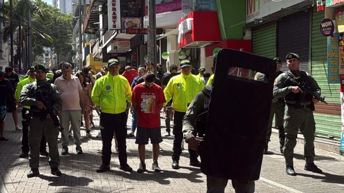Captura de la banda criminal Los Conejos en Medellín