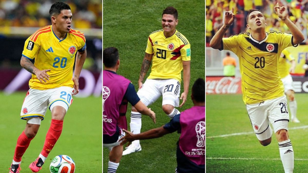 Juan Fernando Quintero en los mundiales de 2026, 2018 y 2014