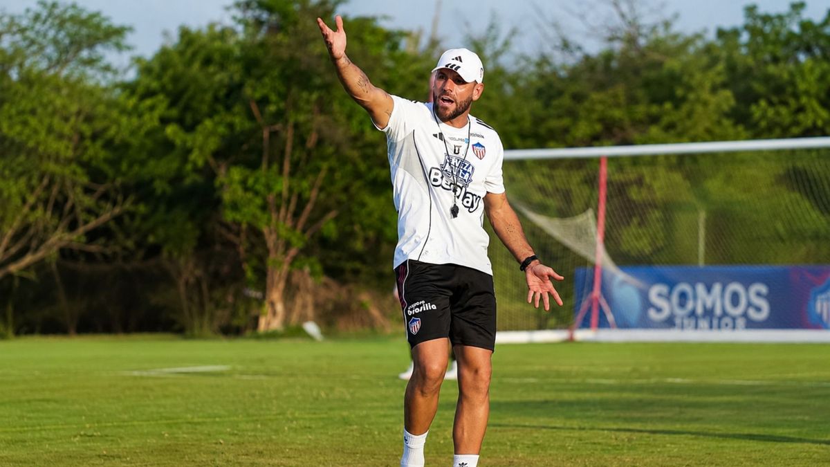 Sebastián Viera, técnico de Junior de Barranquilla