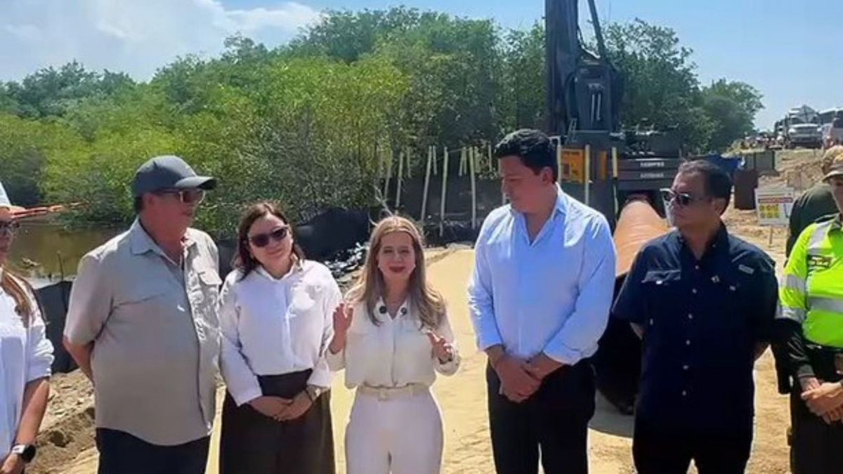 Construcción de la vía milagro