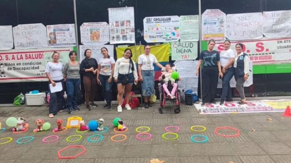 Protesta contra Coosalud en Cúcuta