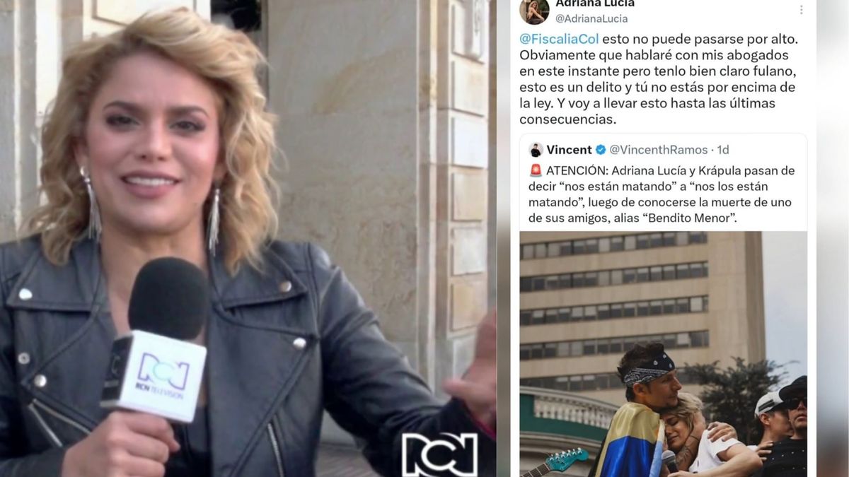 Adriana Lucia estalla en redes