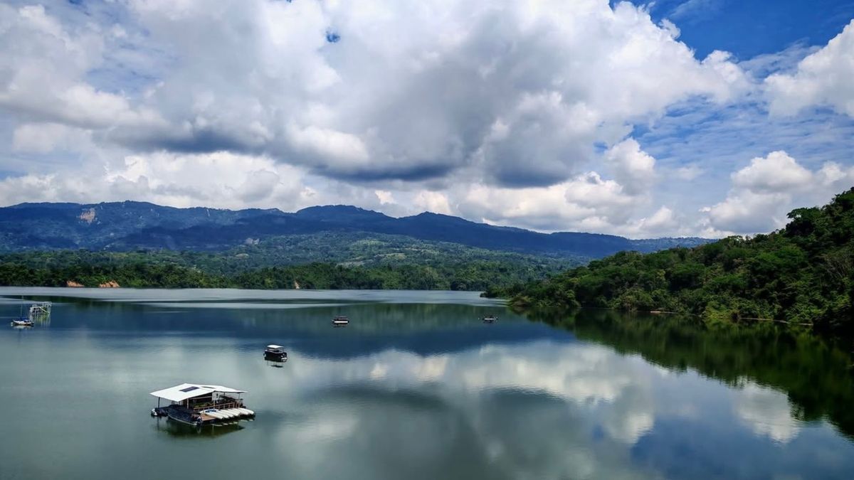 Embalse de Topocoro, en Santander.
