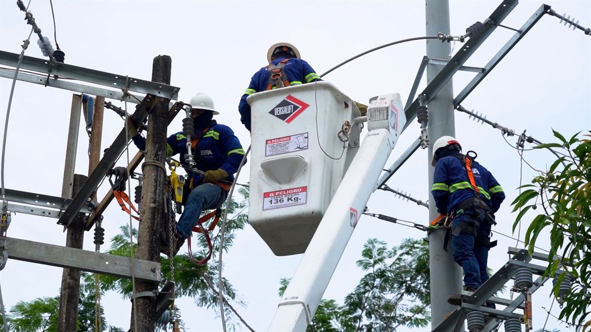 Essa trabajadores mantenimientos