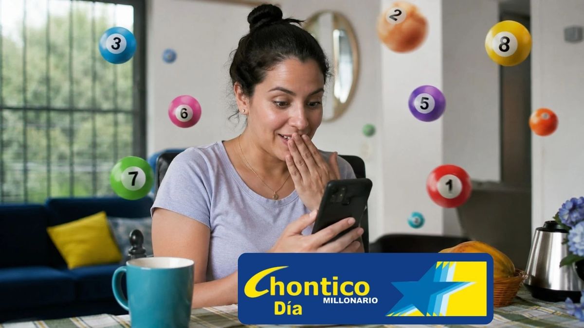 Mujer sorprendida - logo del Chontico Día