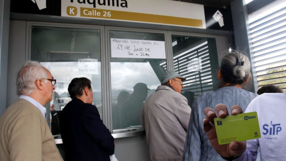 Pasajes gratis de TransMilenio