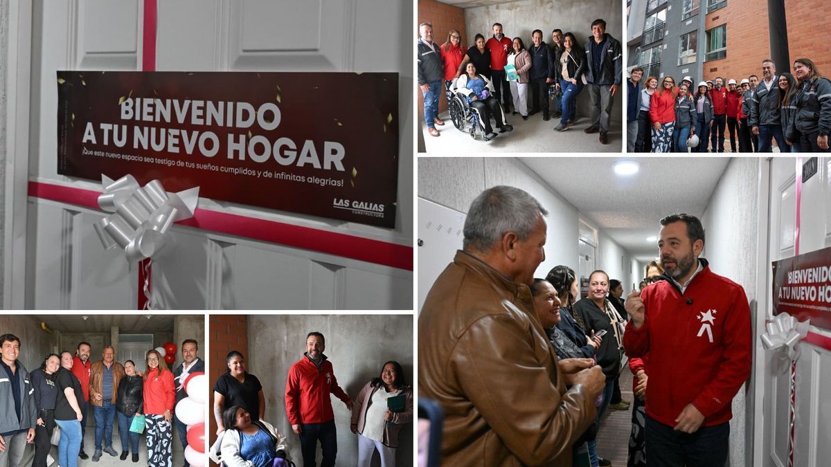 Galán entrega viviendas y llega a 37.000 subsidios en Bogotá