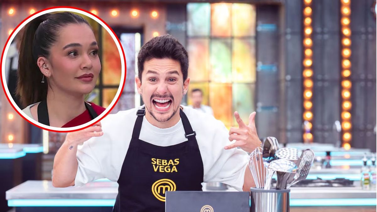 Sebastián Vega y Lina Tejeiro en MásterChef Celebrity