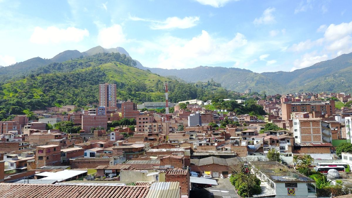 Panorámica del municipio de Copacabana