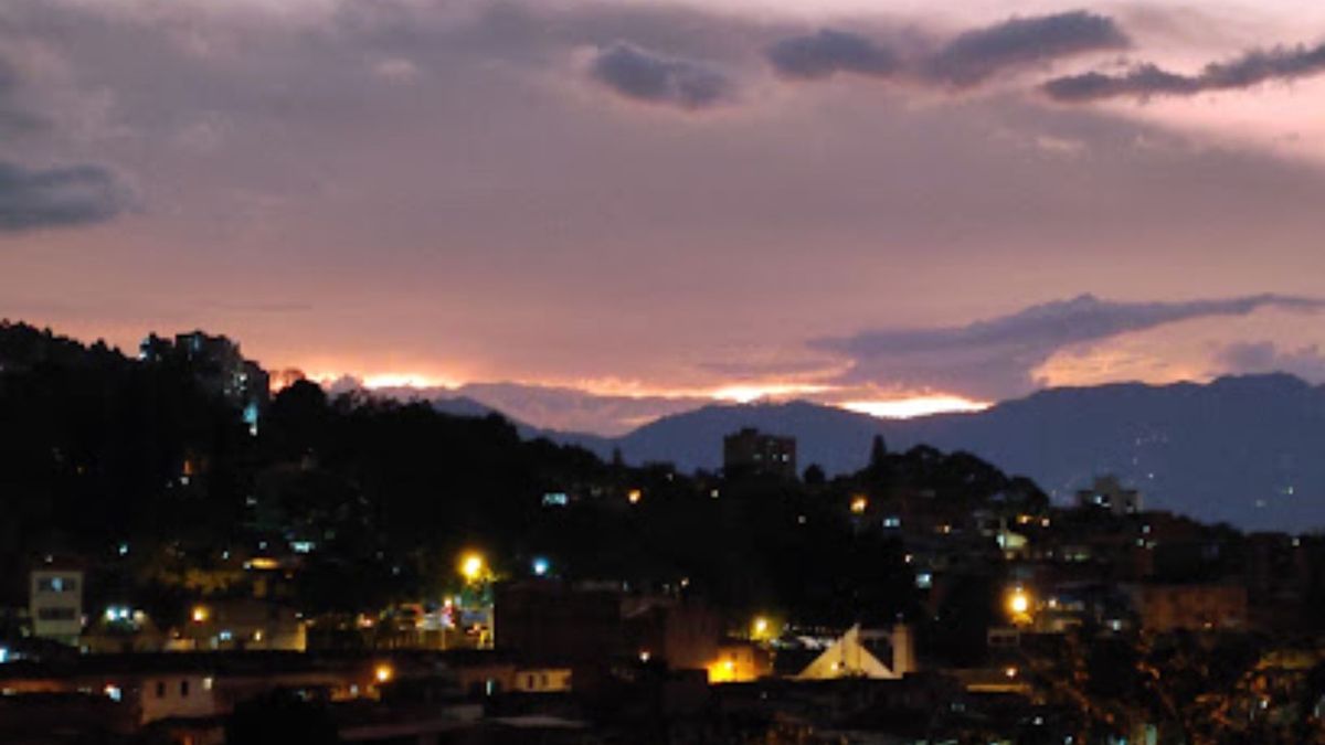 Panorámica del barrio Villatina de Medellín