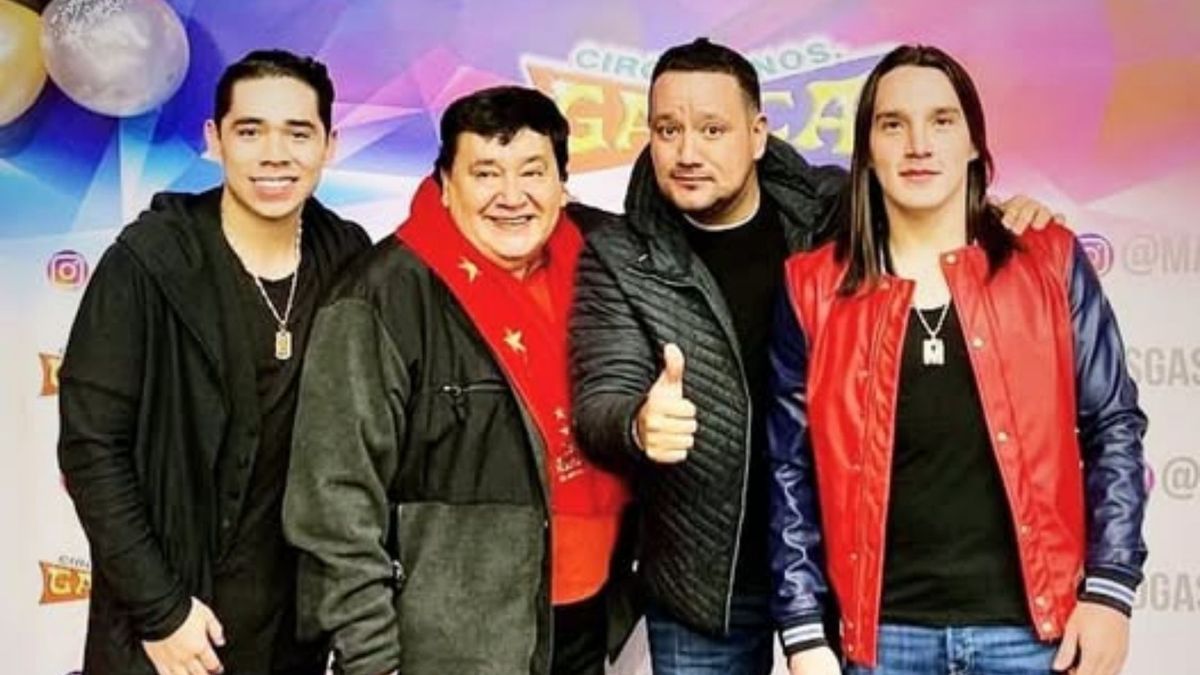 Familia Gasca., la cual forma parte del circo Hermanos Gasca.