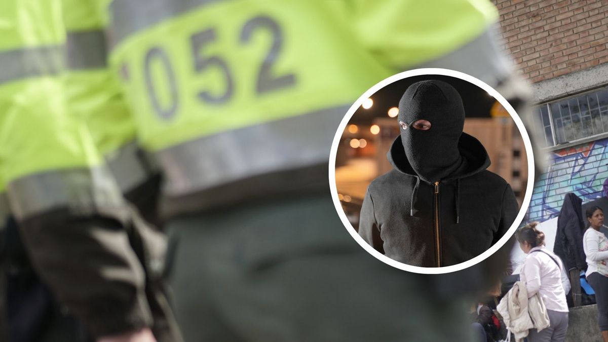 Policía Nacional y ladrones