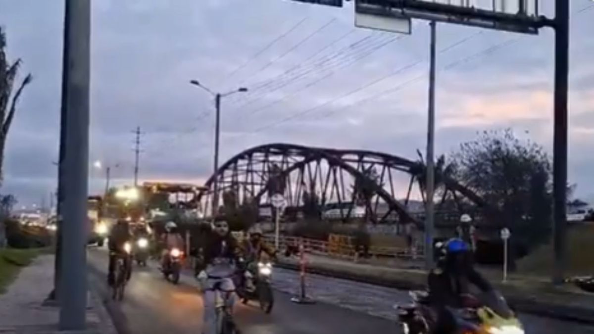 Trancón en la Calle 80